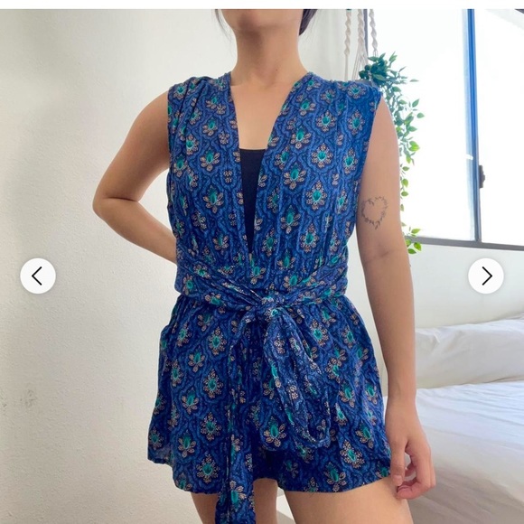 LF Paisley print ROMPER adjustable - Picture 4 of 12